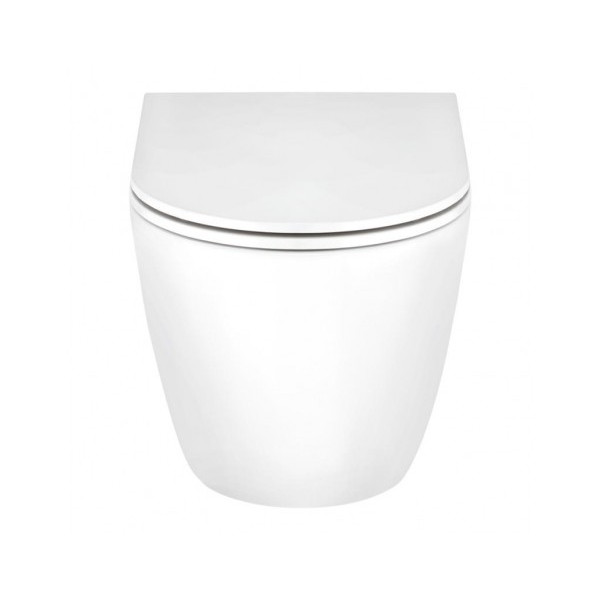 Унітаз Qtap Scorpio безободковий Ultra Quiet з сидінням Soft-close QT1433053EUQW
