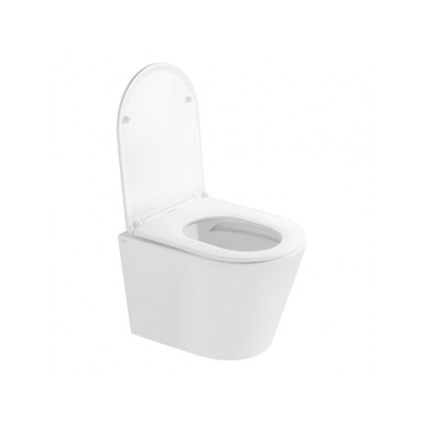 Унітаз Qtap Scorpio безободковий Ultra Quiet з сидінням Soft-close QT1433053EUQW