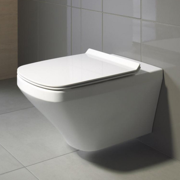 Унітаз Duravit DuraStyle, Rimless®, Soft close (45510900A1)