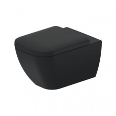 Унітаз Duravit Happy D.2 Rimless, чорний матовий (2222098900)