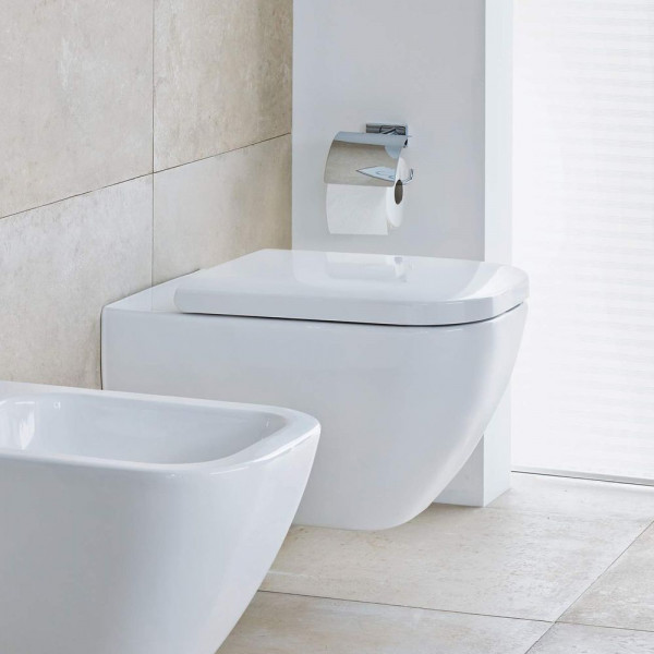 Унітаз Duravit Happy D.2 365х620 мм Soft Close, білий (2550090000/0064690099)