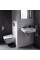 Унітаз Geberit Smyle Square Rimfree soft close, білий (500.683.00.2)