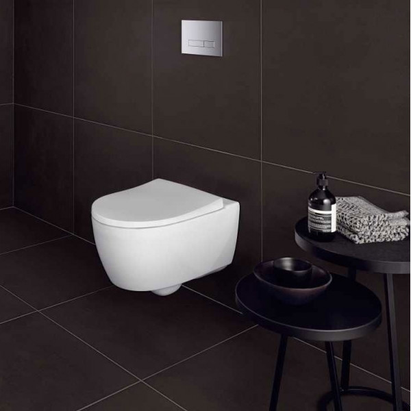 Унітаз Geberit iCon Rimfree з сидінням і кришкою Soft-close, білий (500.784.01.1)