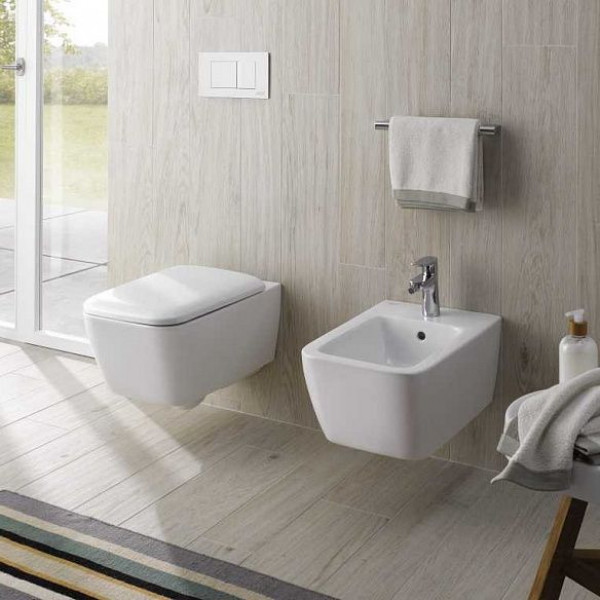 Унітаз Geberit iCon Square Rimfree, білий (201950000)
