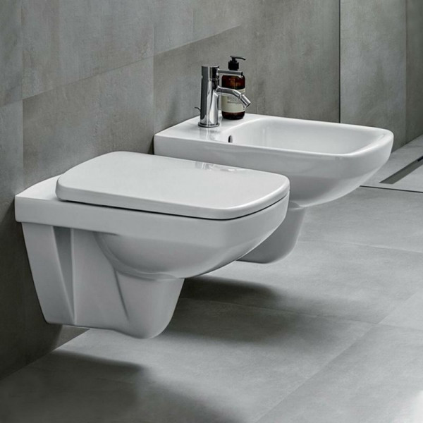 Унітаз Geberit Selnova Square воронкоподібний Rimfree, білий (500.275.01.1)