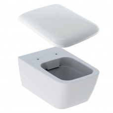 Geberit iCon Square Rimfree с крышкой, белый (201950000/571910000)