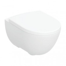 Geberit Modo Rimfree в комплекті з кришкою, лійкоподібний, закрита форма, білий (502.939.00.1)