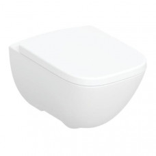 Geberit Modo Rimfree в комплекті з кришкою, воронкоподібний, закрита форма, білий (502.827.00.1)