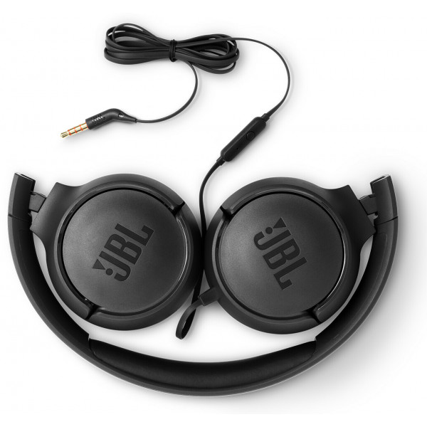 Навушники JBL T500 Чорний (JBLT500BLK)