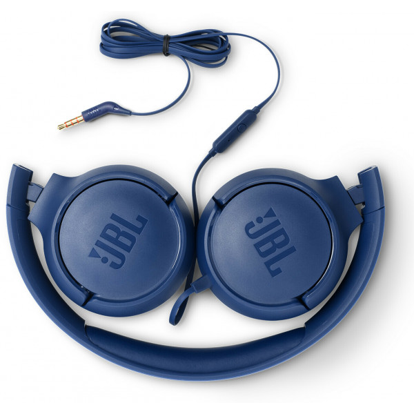 Навушники JBL T500 Синій (JBLT500BLU)