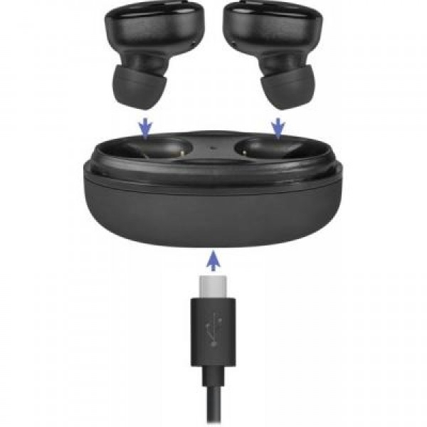 Навушники DEFENDER (63635)Twins 635 TWS Bluetooth, чорний