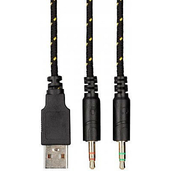 Гарнітура 2E GAMING HG300 LED 3.5mm Black (2E-HG300BK)