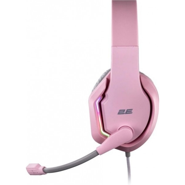 Гарнітура 2E GAMING HG315 RGB USB 7.1 Pink (2E-HG315PK-7.1)