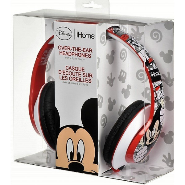 Навушники eKids/iHome Disney, Mickey Mouse, Mic (DI-M40MY.UFX*)