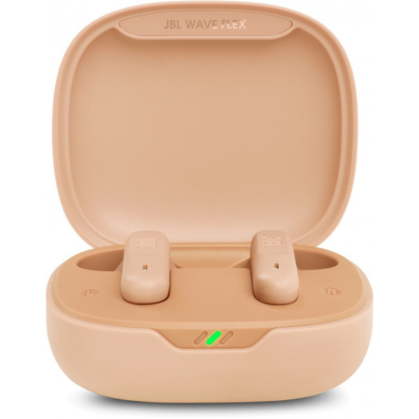Навушники JBL WAVE FLEX Бежеві (JBLWFLEXBEG)