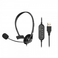 Гарнітура ПК моно On-ear 2E CH11 USB (2E-CH11MU)