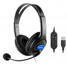 Гарнітура ПК стерео Over-ear 2E CH13 USB (2E-CH13SU)
