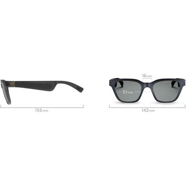 Аудіо окуляри Bose Frames Alto, розмір S/M, Black (840668-0100)
