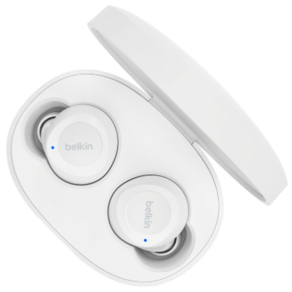 Навушники Belkin Soundform Bolt True Wireless (AUC009BTWH)