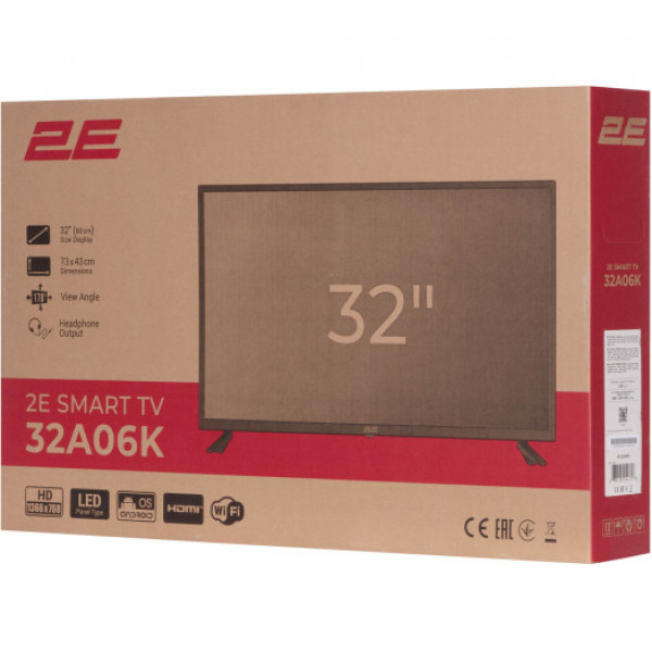Телевізор 2E 2E-32D3