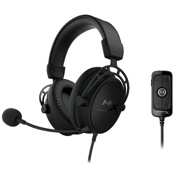 Гарнітура ігрова HyperX Cloud Alpha S 3.5mm/USB Black (4P5L2AA)