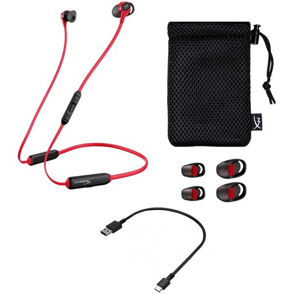 Гарнітура ігрова HyperX Cloud Buds (HEBBXX-MC-RD/G)