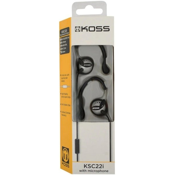 Навушники Koss KSC22i On-Ear Clip Mic (195273.101)