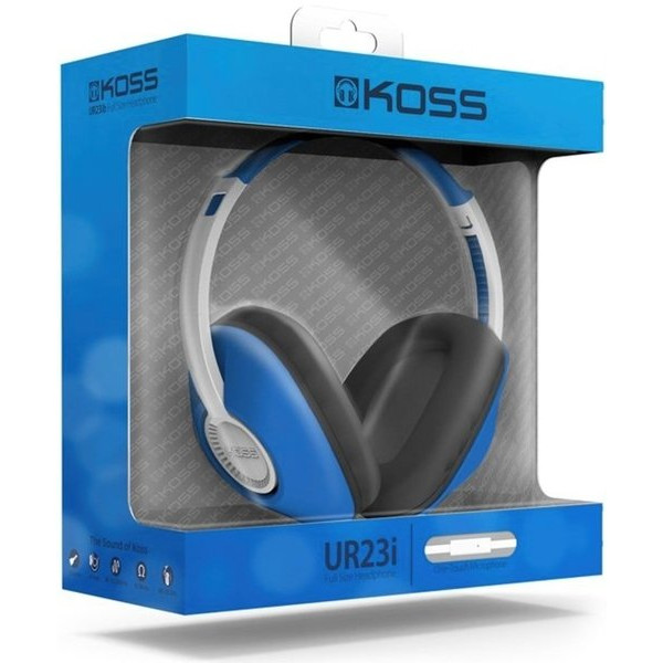 Навушники Koss UR23iB Over-Ear Mic Blue (195190.101)