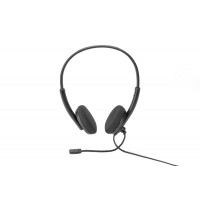 Гарнітура DIGITUS Stereo Headset, 2x3.5mm AUX, кабель 1.95м (DA-12202)