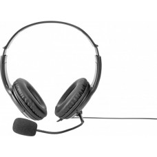 Гарнітура DIGITUS Stereo Headset, LED, USB, кабель 1.95м (DA-12204)