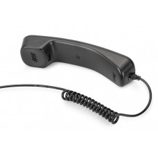 Телефонна слухавка DIGITUS USB A, кабель 1.8-1.9м (DA-70772)