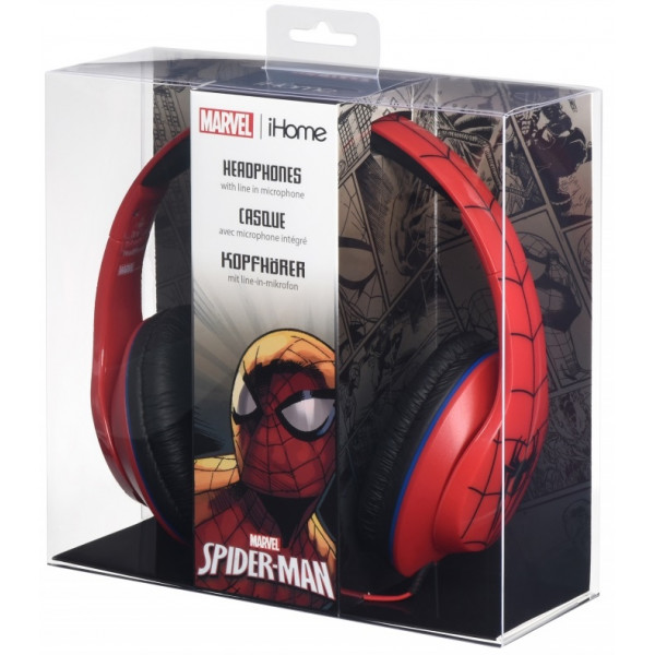Навушники eKids/iHome MARVEL, Spider-Man, Mic (VI-M40SM.11XV7)