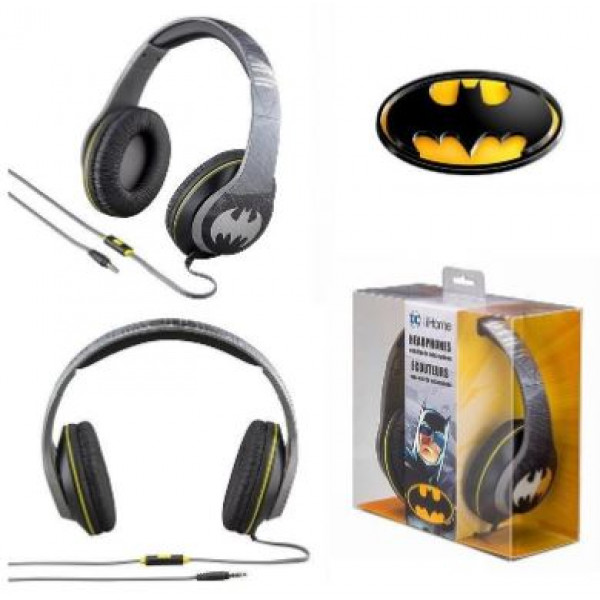 Навушники eKids/iHome Warner Bros, Batman, Mic (RI-M40BM.FXV7)