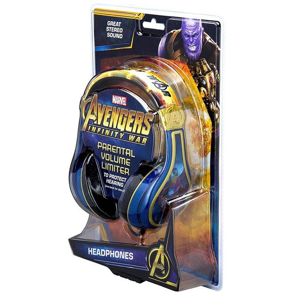 Навушники eKids, MARVEL, Avengers Infinity War, Kid-friendly volume (AV-140.EXV8M)