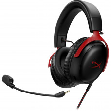Гарнiтура HyperX Cloud III 3.5mm/USB-A/USB-C Black/Red (727A9AA)