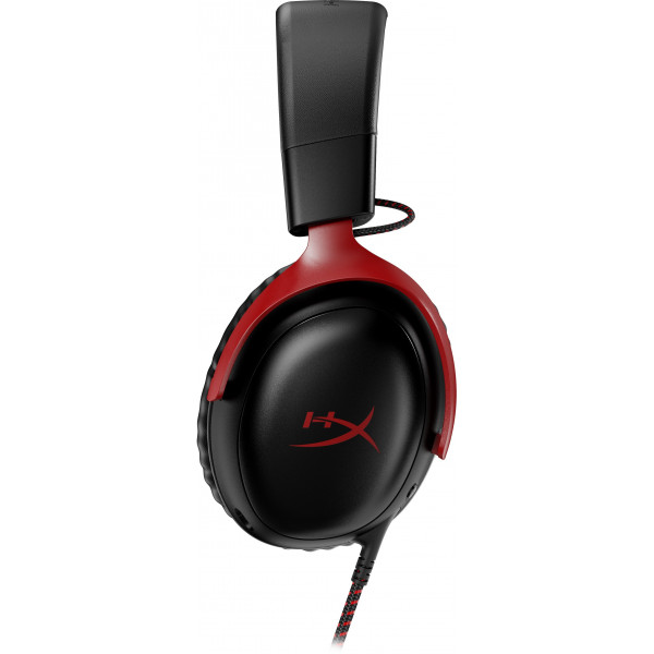 Гарнiтура HyperX Cloud III 3.5mm/USB-A/USB-C Black/Red (727A9AA)
