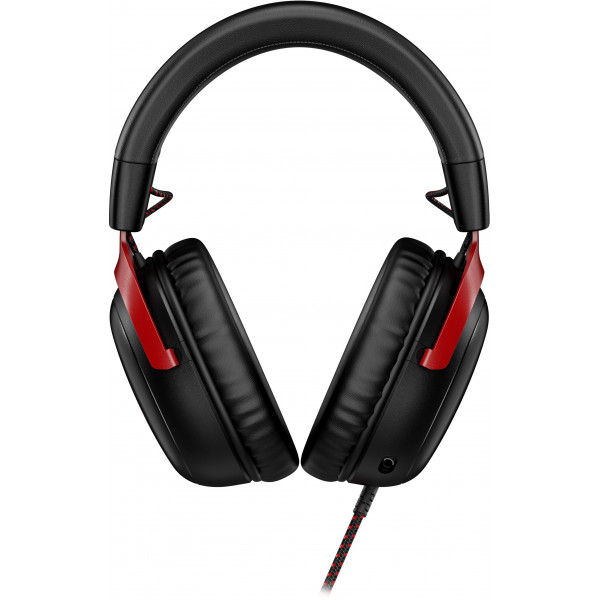 Гарнiтура HyperX Cloud III 3.5mm/USB-A/USB-C Black/Red (727A9AA)
