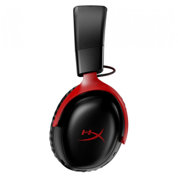 Гарнiтура HyperX Cloud III WL USB-A/USB-C Black/Red (77Z46AA)