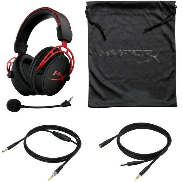Гарнітура HyperX Cloud Alpha 3.5mm, Black/Red (4P5L1AX)