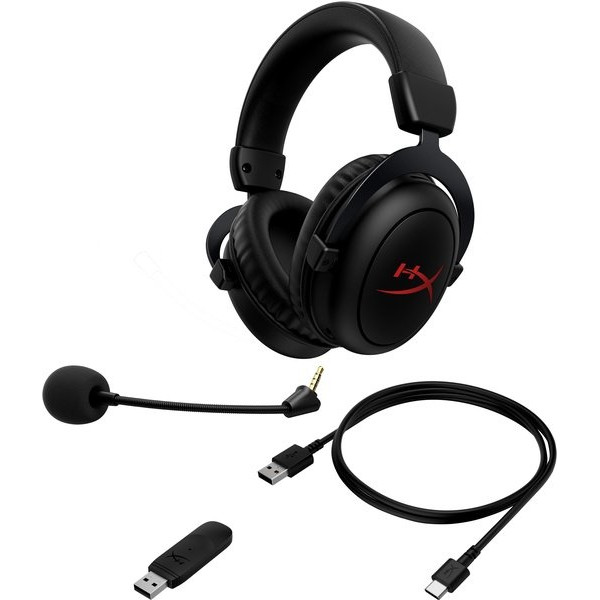 Гарнітура HyperX Cloud II Core WL USB, Black (6Y2G8AA)