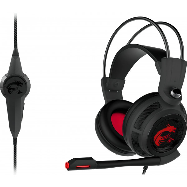 Гарнiтура MSI DS502 GAMING Headset S37-2100911-SV1 (S37-2100911-SV1)
