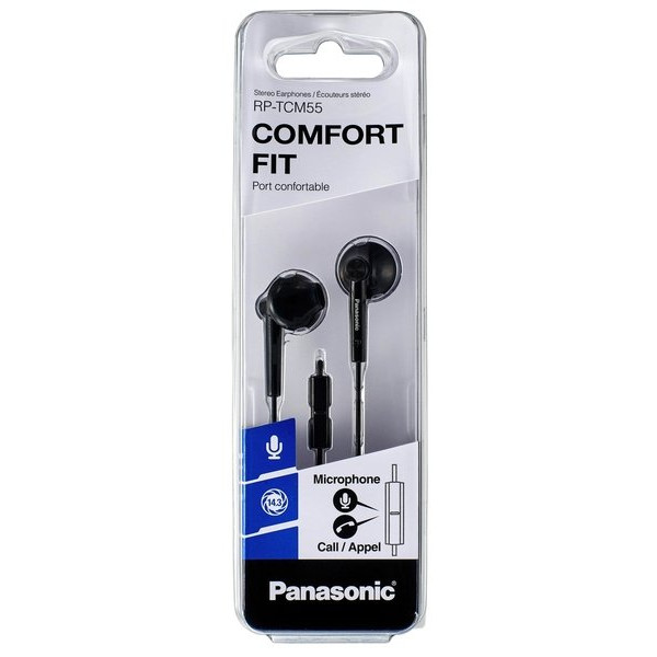 Навушники In-ear Panasonic RP-TCM55 3.5 mini-jack (RP-TCM55GC-K)