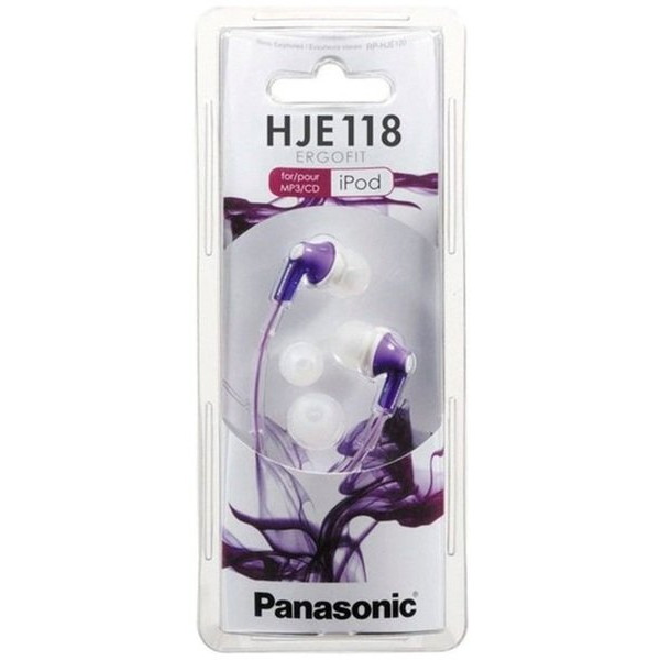 Навушники In-ear Panasonic RP-HJE118  (RP-HJE118GUV)