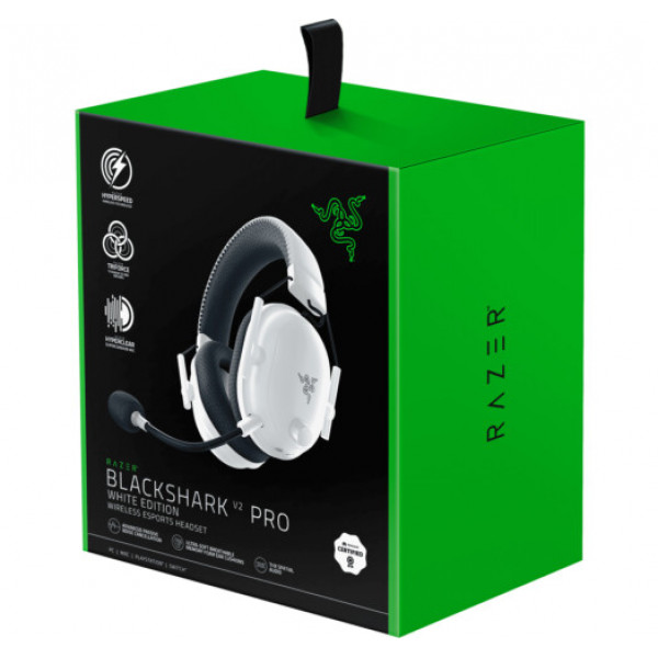 Гарнітура Razer BlackShark V2 Pro, 3.5мм/WL, білий (RZ04-03220300-R3M1)