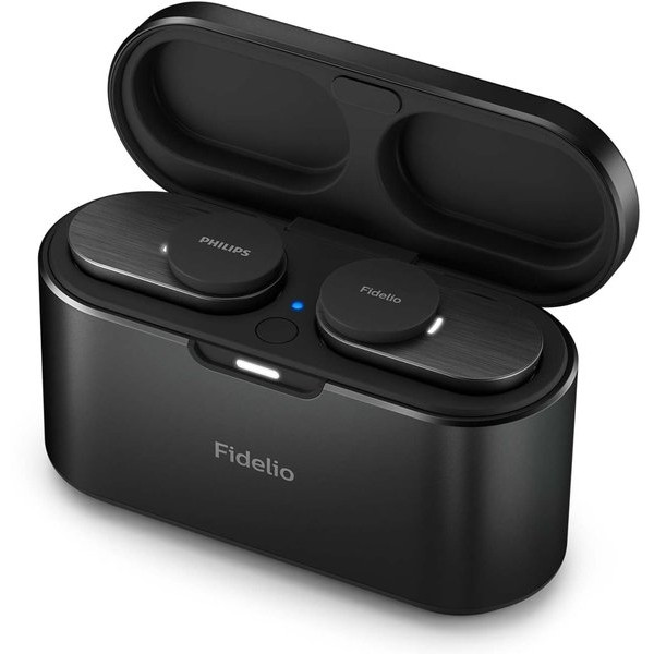 Навушники Philips Fidelio T1 TWS ANC Hi-Res IPX4 Чорний (T1BK/00)