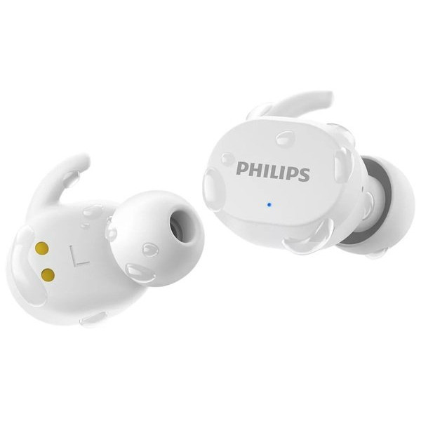 Навушники Philips TAT3216 True Wireless IPX5 Touch control Mic Білий (TAT3216WT/00)