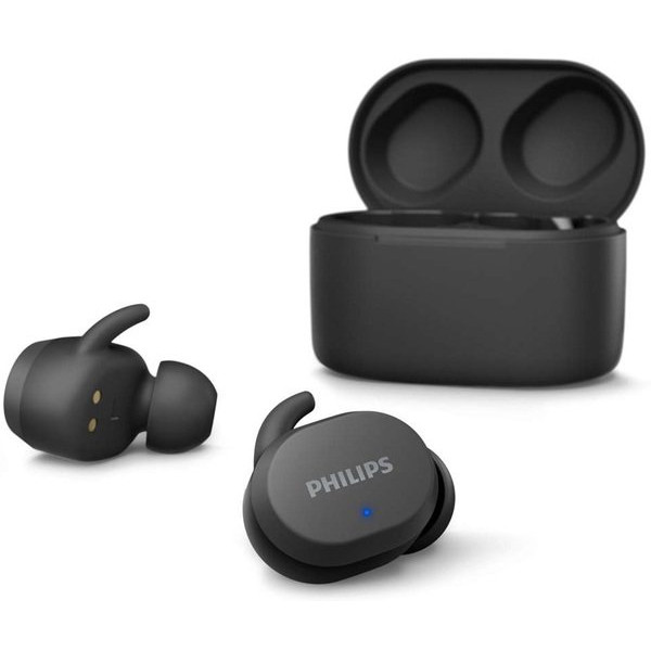 Навушники Philips TAT3216 True Wireless IPX5 Touch control Mic Чорний (TAT3216BK/00)