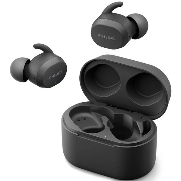 Навушники Philips TAT3216 True Wireless IPX5 Touch control Mic Чорний (TAT3216BK/00)