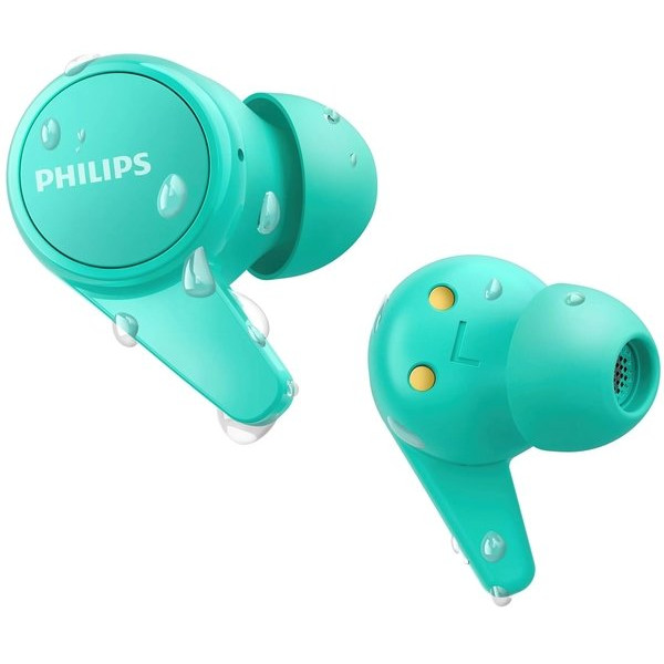Навушники TWS Philips TAT1207 BT 5.2, IPX4,  SBC, Блакитний (TAT1207BL/00)
