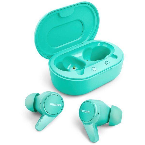 Навушники TWS Philips TAT1207 BT 5.2, IPX4,  SBC, Блакитний (TAT1207BL/00)